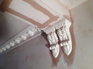 Cornice Repairs London by St James Plastering Services