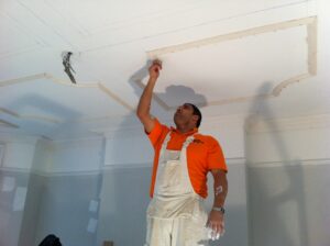 Cornice Repairs London by St James Plastering Services