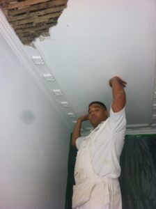 Cornice Repairs London by St James Plastering Services