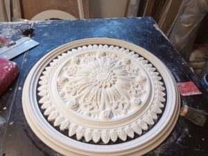 Cornice Repairs London by St James Plastering Services