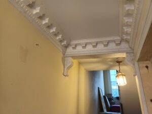 Cornice Repairs London by St James Plastering Services