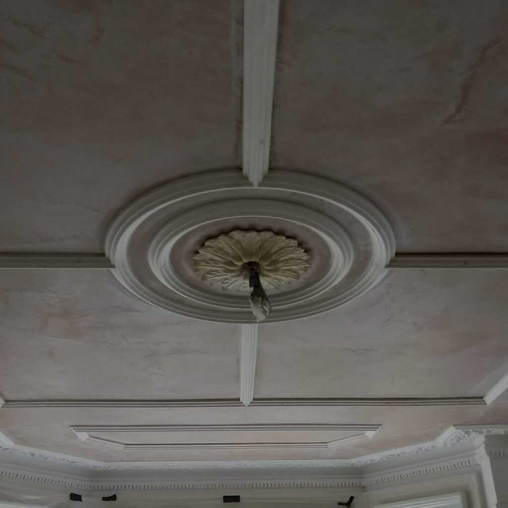 Ceiling Rose - Cornice Repairs by St James Plastering Services