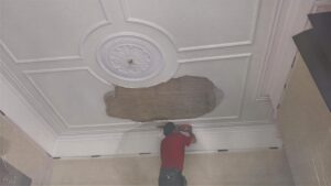 Cornice Repairs London by St James Plastering Services